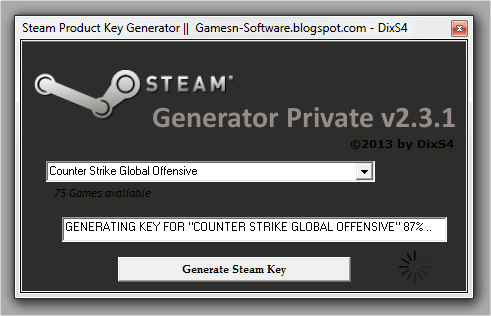 key generators for games